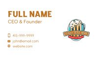 Brewery Beer Mug Business Card Preview