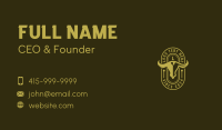 Ox Barbecue Ranch  Business Card Design