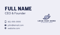 Cute Elephant Toy Business Card Image Preview