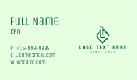 Company Business Letter L Business Card Image Preview