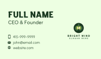 Garden Landscaping shovel Business Card Design