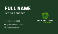 Wellness Leaf Waves Business Card Preview