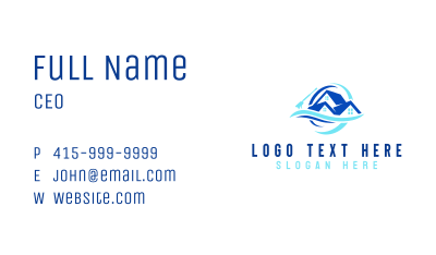 Cleaning Wash Maintenance Business Card Image Preview