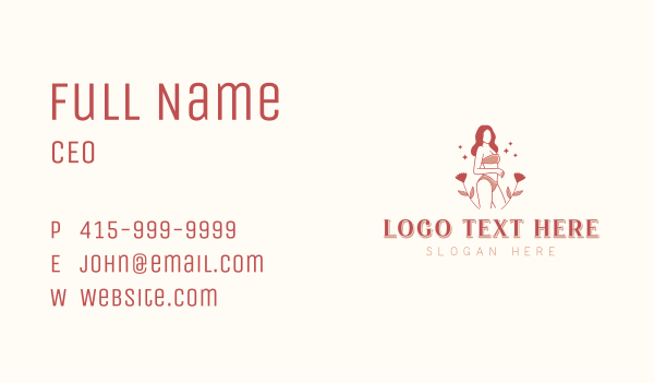 Floral Fashion Bikini Business Card Design Image Preview