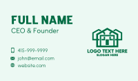Eco Friendly House Construction Business Card Image Preview