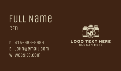 Content Creator Photographer  Business Card Image Preview
