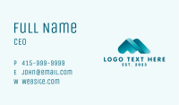 Publishing Media Letter M Business Card Image Preview