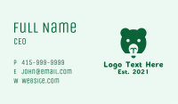 Bear Light Idea Business Card Image Preview