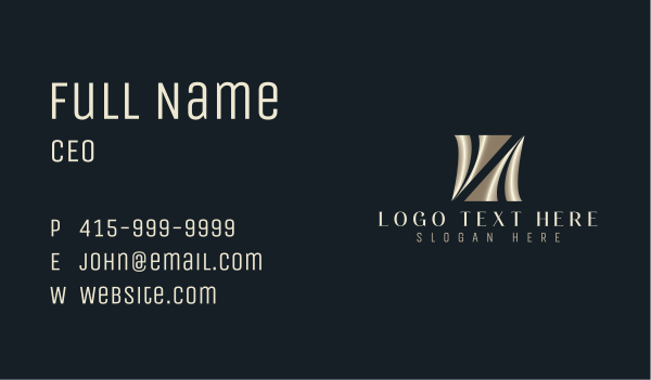 Elegant Metallic Jewelry Business Card Design Image Preview