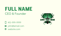 Gardening Vine Shovel Business Card Preview