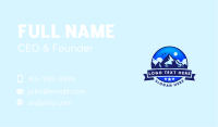 Mountain Explore Adventure  Business Card Image Preview