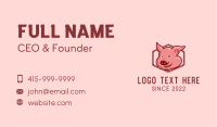 Fresh Pork Dealer Business Card Image Preview