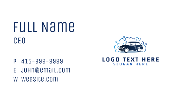 Cleaning Carwash Business Business Card Design Image Preview