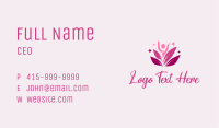 Human Lotus Leaf Business Card Image Preview