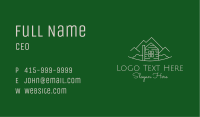 Farmhouse Destination Outline Business Card Image Preview