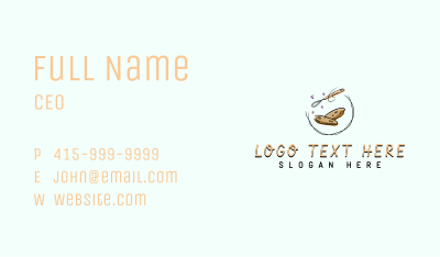 Cooking Pastry Cookie Business Card Image Preview