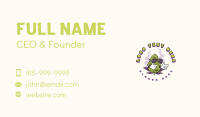 Retro Cannabis Weed Business Card Preview