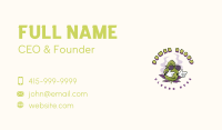 Retro Cannabis Weed Business Card Image Preview