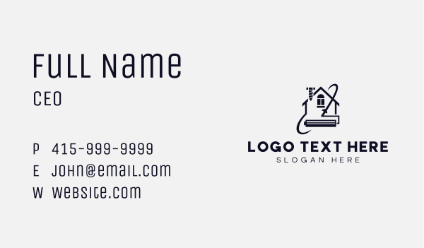 House Tools Construction Business Card Design Image Preview