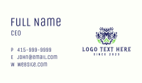 Spider Farm Mascot  Business Card Image Preview