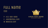 Royal King Crown Business Card Image Preview