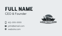 Automobile Detailing Vehicle Business Card Preview