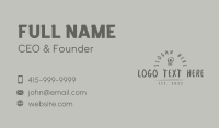 Gray Graffiti Skull Business Card Preview