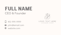 Leaf Bamboo Acupuncture     Business Card Image Preview