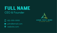 Pyramid Tech Agency Business Card Image Preview