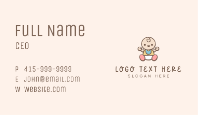 Bib Baby Doodle   Business Card Image Preview