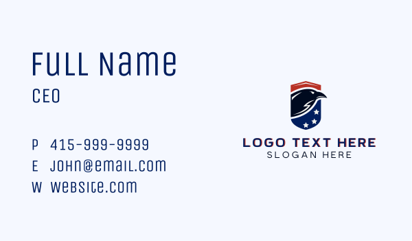 Star Eagle Bird Business Card Design Image Preview