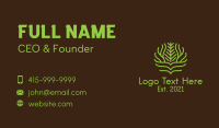 Seedling Art Leaf Vines Business Card Image Preview