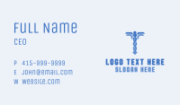 Medical Caduceus Healthcare Business Card Image Preview
