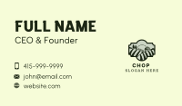 House Farming Field  Business Card Image Preview