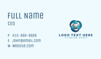 Corporate Sphere Technology Business Card Image Preview