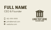 Pencil Law Building Business Card Image Preview