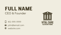 Pencil Law Building Business Card Image Preview