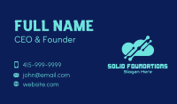 Blue Cloud Network  Business Card Design