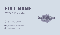 Hipster Graffiti Brand Business Card Image Preview