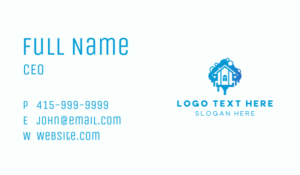 House Cleaning Wiper Business Card Design Image Preview