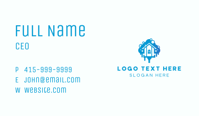House Cleaning Wiper Business Card Image Preview