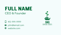 Hand Seedling  Plant  Business Card Image Preview