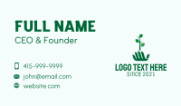 Hand Seedling  Plant  Business Card Image Preview