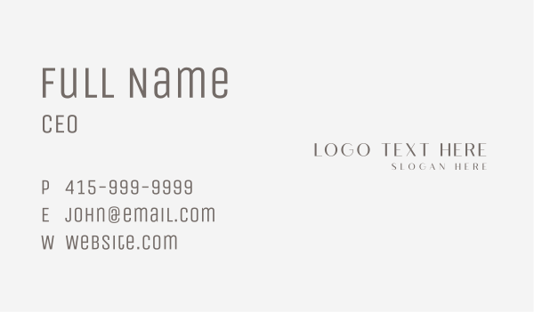 Elegant Company Business Business Card Design Image Preview