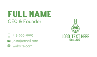 Herbal Laboratory Flask Business Card Image Preview