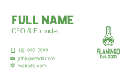 Herbal Laboratory Flask Business Card Image Preview