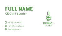 Herbal Laboratory Flask Business Card Image Preview