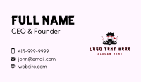 Ninja Warrior Assassin Business Card Image Preview