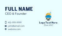 Scuba Diving Helmet  Business Card Preview