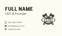 Forest Axe Woodwork Business Card Image Preview